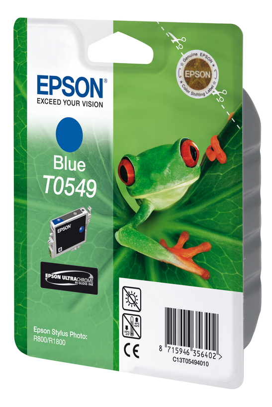 Inkoust Epson T0549 modrý