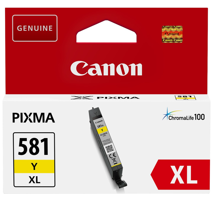 Tinta CLI-581XL Y Canon, amarillo