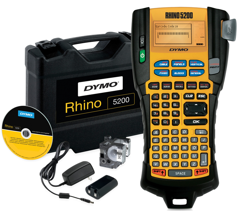 Rotuladora Dymo Rhino 5200 con maletín