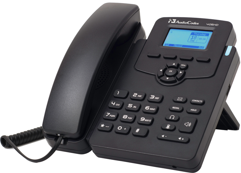 AudioCodes 405HD SfB PS Desktop Telefon