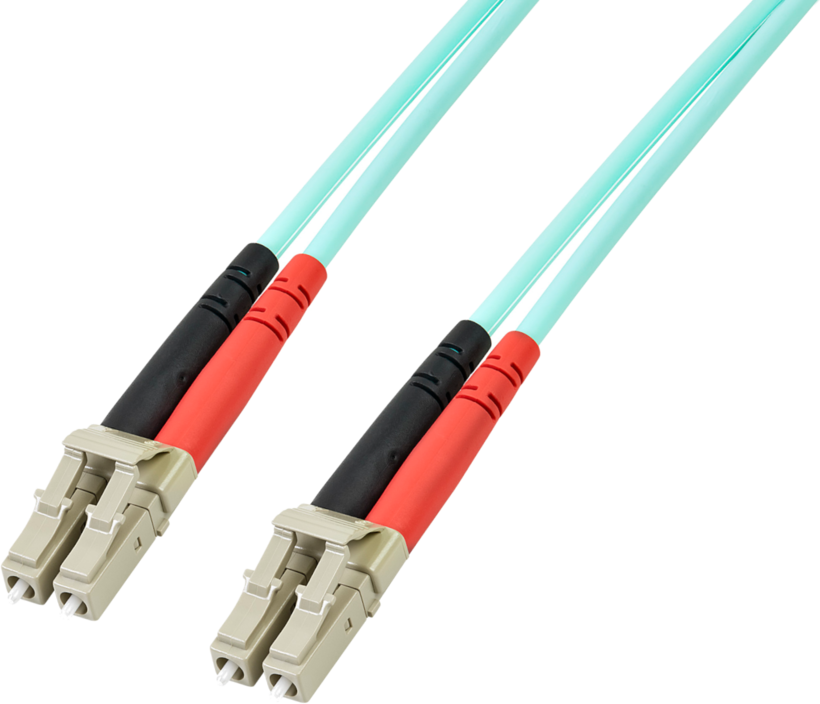 Cable patch dúplex FO LC-LC 10 m 50 µ