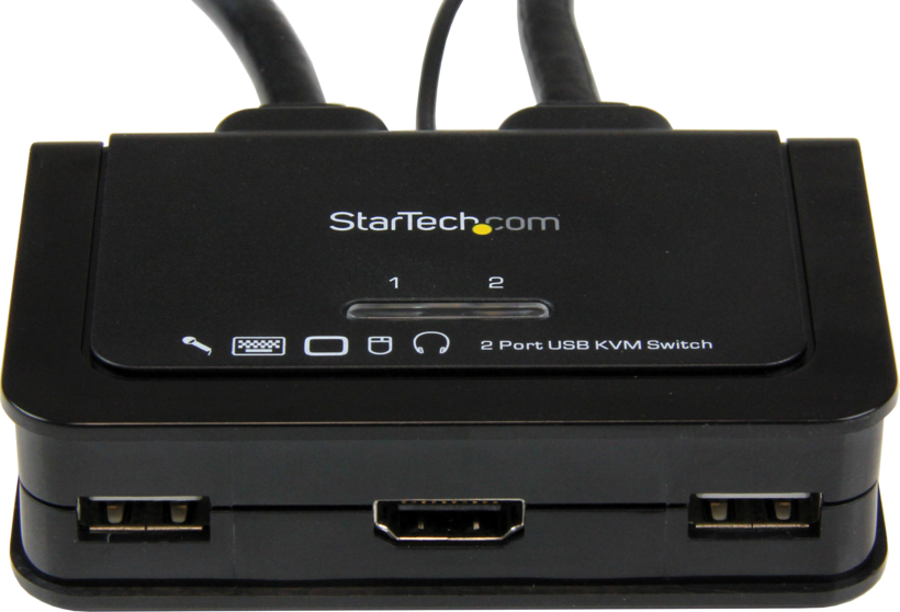 Prepínač KVM StarTech HDMI 2port.