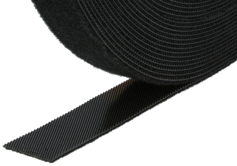 Rouleau serre-câble scratch 25000mm noir
