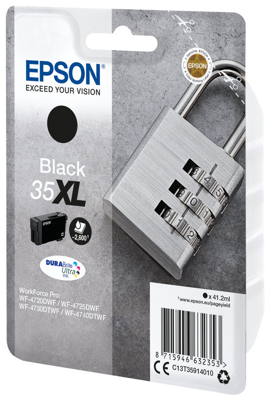 Epson 35 XL Tinte schwarz