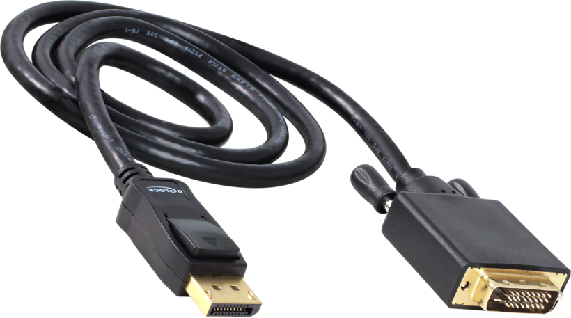 Delock DisplayPort - DVI-D kábel 2 m