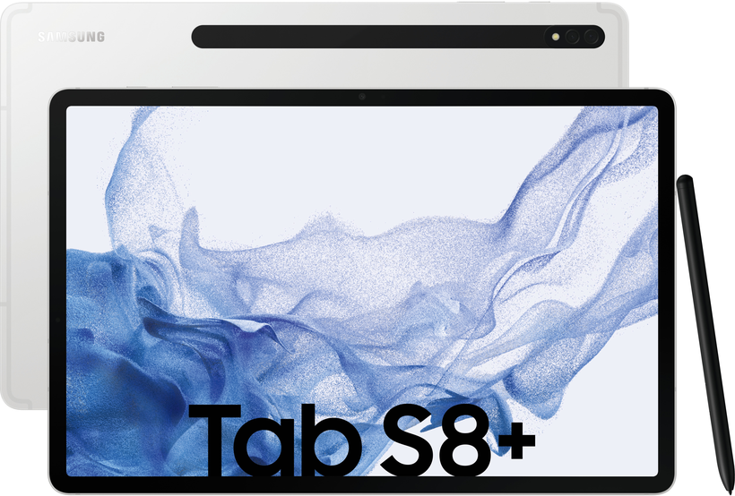 Samsung Galaxy Tab S8+ 12,4 WiFi silber