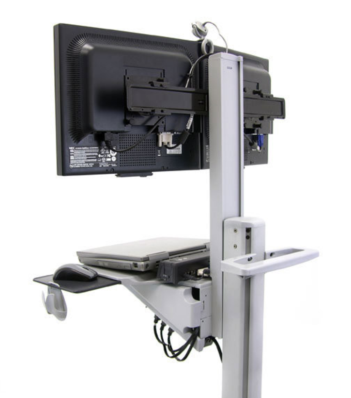 Chariot Ergotron NeoFlex Dual WideView
