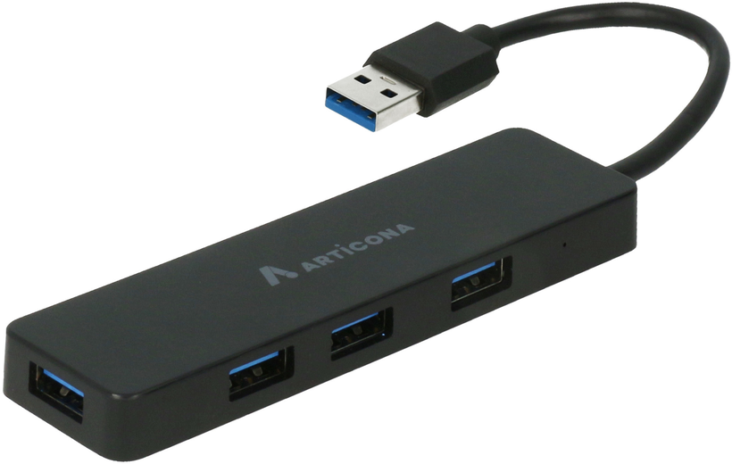 Hub USB 3.0 4 porte ARTICONA nero