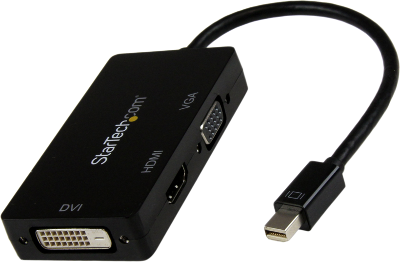 Adapt. miniDisplayPort - VGA/HDMI/DVI-D