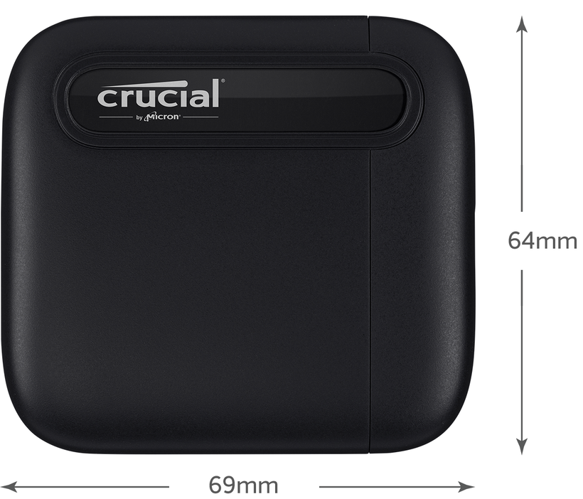 SSD portátil Crucial X6 2 TB