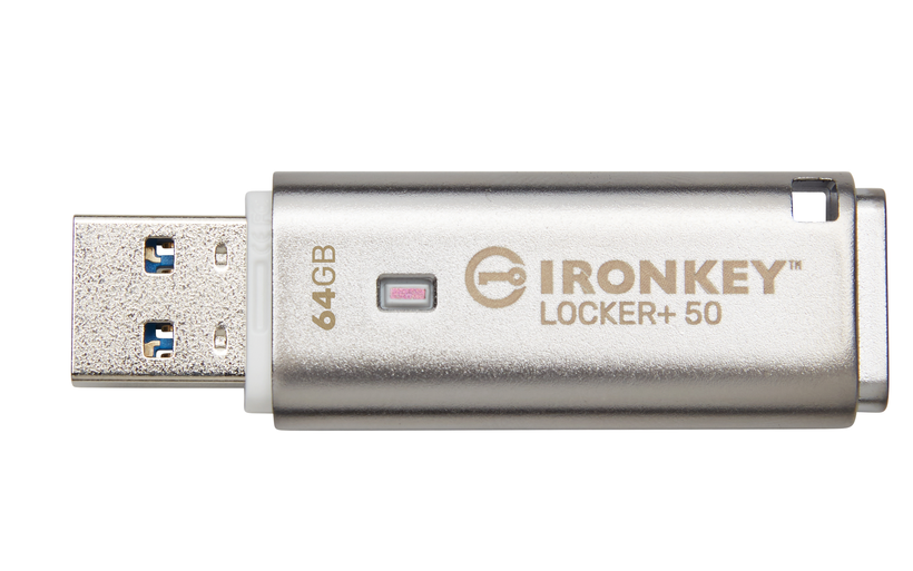 Kingston IronKey LOCKER+ 64GB USB Stick