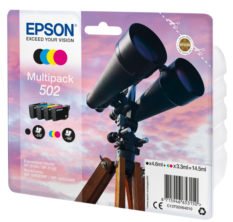 Epson 502 tinta Multipack
