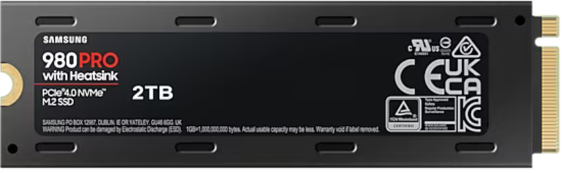 SSD 2 To Samsung 980 Pro Heatsink