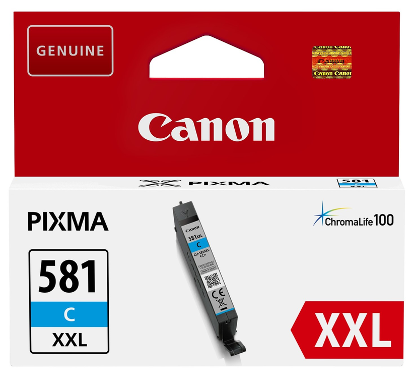 Tinteiro Canon CLI-581XXL ciano