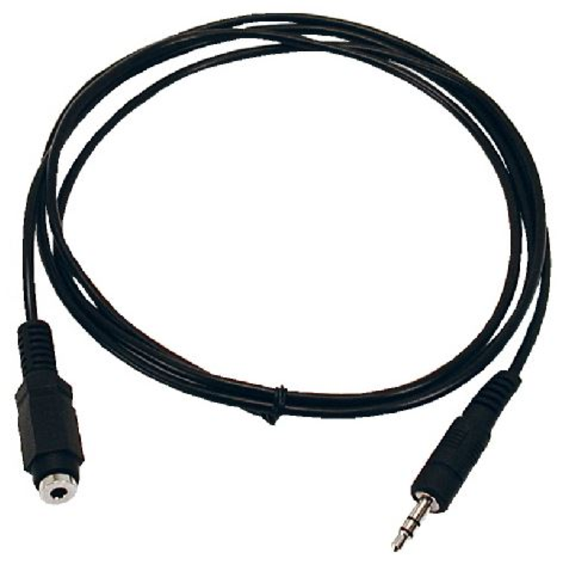 Cable jack m - jack h 3,5 mm 3 m