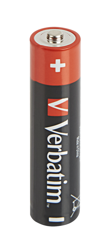 Batteria alcaline LR03 Verbatim 24 pz.