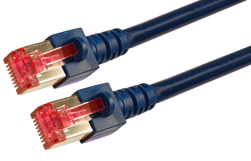 Kabel siec. RJ45 S/FTP Cat6 5m czar.