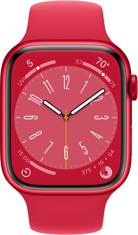 Apple Watch S8 GPS 45mm aluminio RED