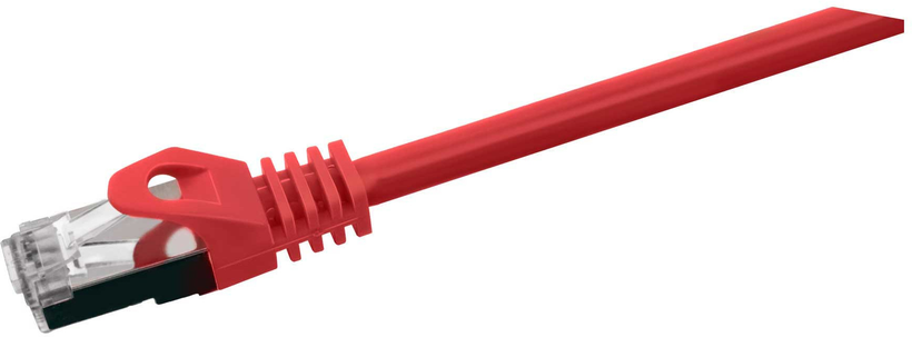 PatchCable RJ45 SF/UTP Cat5e 0.25m Red