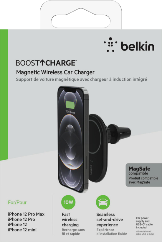 Držák do auta Belkin iPhone 12/13 magnet