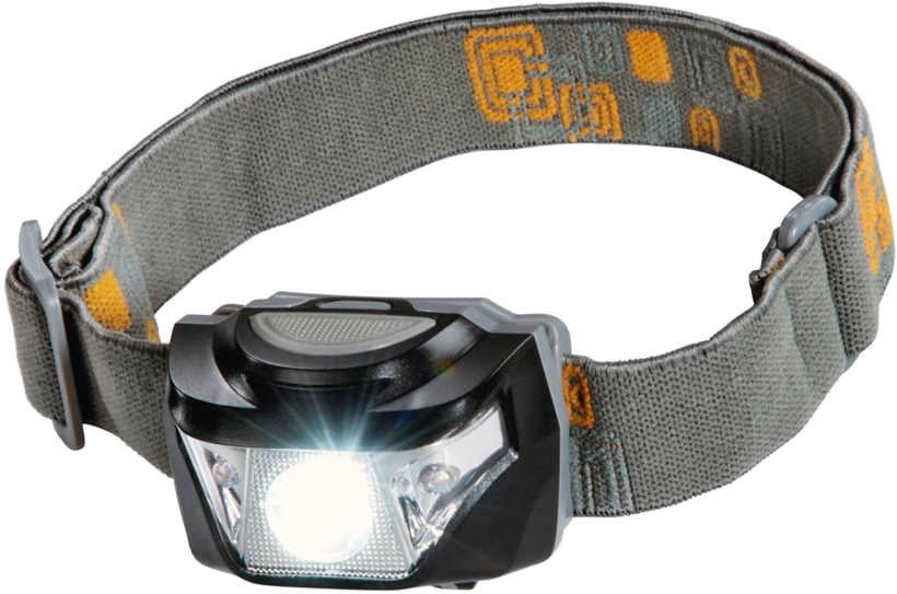 Lampe frontale LED Hama 160 gris/orange
