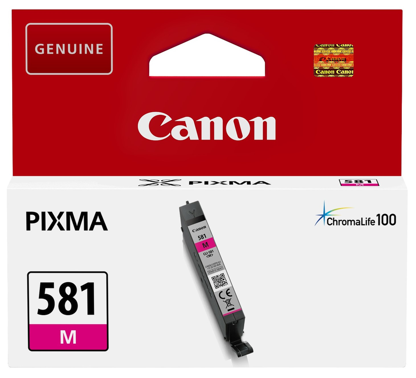 Inkoust Canon CLI-581M purpurový