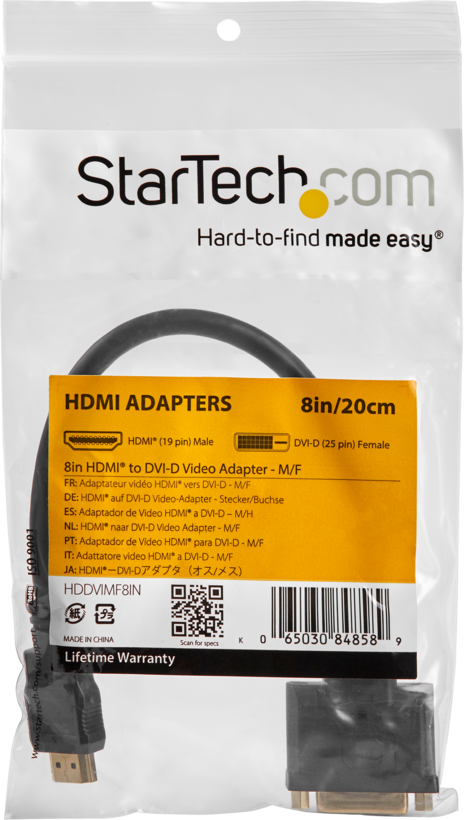 Adaptador HDMI - DVI-D StarTech