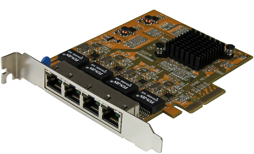 Síťová karta StarTech 4port. GbE PCIe