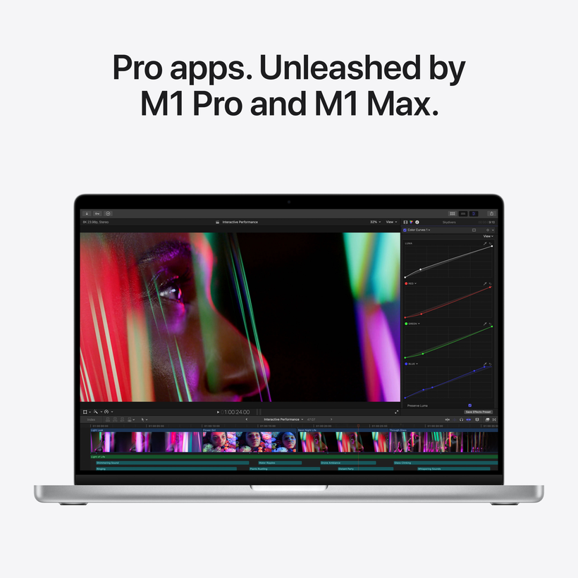 Apple MacBook Pro 14 M1Max 32GB/1TB Silv