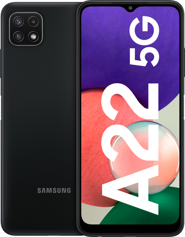 Samsung Galaxy A22 5G 128 GB, szara