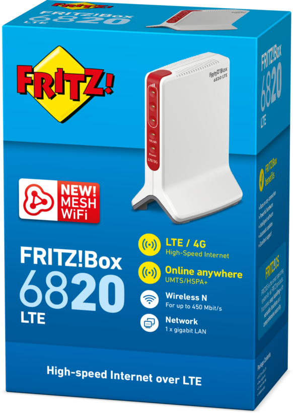 AVM FRITZ!Box 6820 LTE WLAN Router