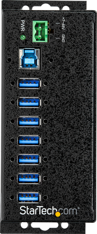 Hub StarTech USB 3.0 průmyslový 7port.