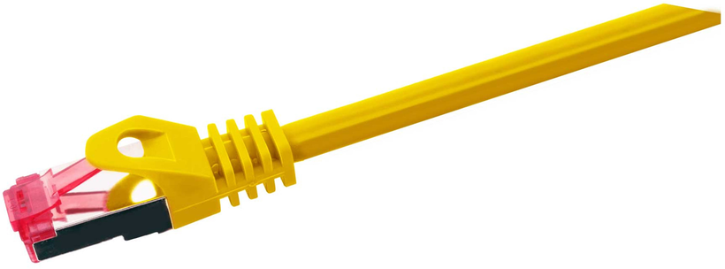 Kabel kat.6, S/FTP, RJ45, 3 m, żółty
