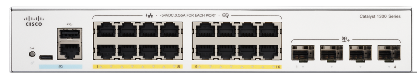 Switch Cisco Catalyst C1300-16P-4X
