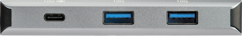 Hub USB 3.1 4 porte StarTech nero/grigio