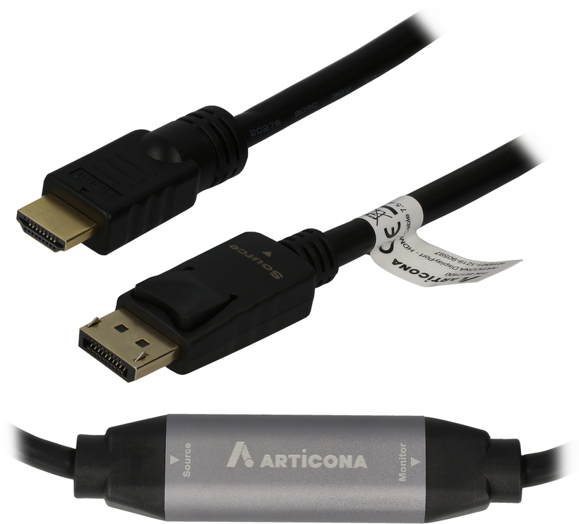 ARTICONA DisplayPort - HDMI Kabel 7,5 m