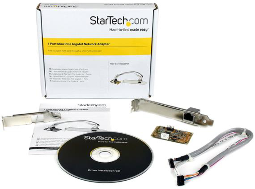 Placa de rede StarTech GbE Mini-PCIe