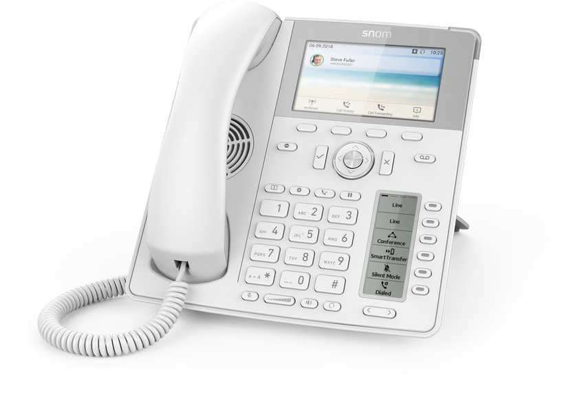 Teléfono fijo Snom D785 IP blanco