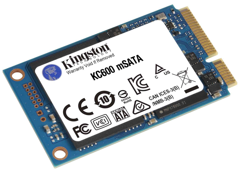 Kingston KC600 mSATA SSD 512GB