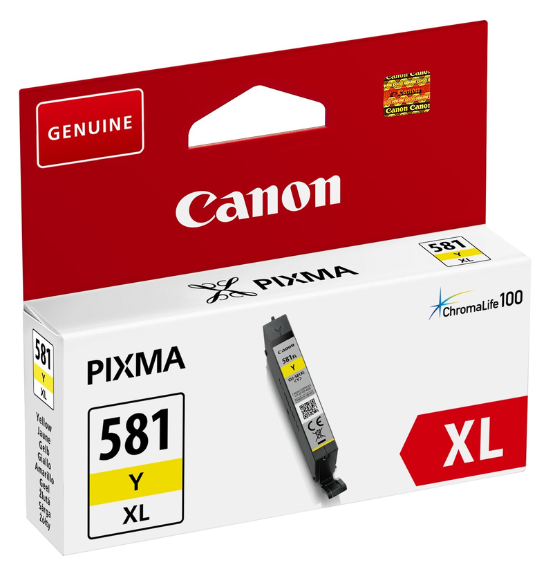 Inchiostro Canon CLI-581XL Y giallo