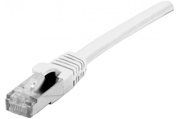 Câble patch RJ45 F/UTP Cat6a blanc 2 m