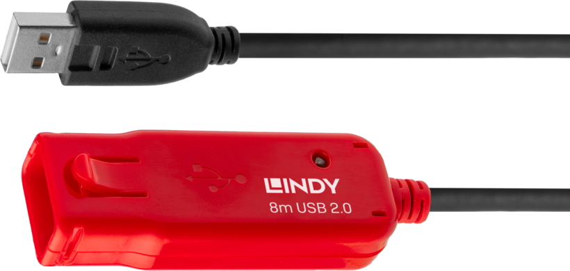 LINDY USB Typ A przedłużacz aktywny 8 m