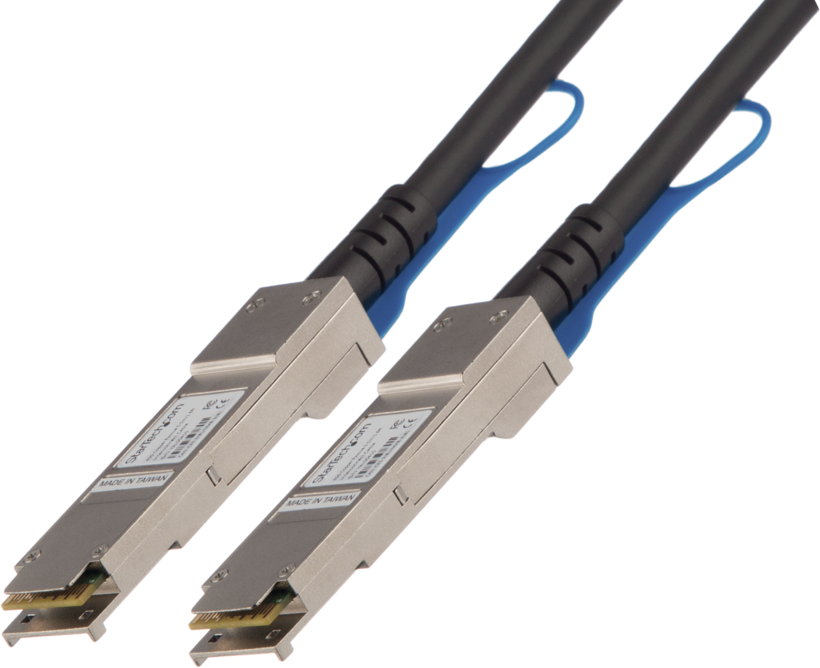 Cable QSFP+ macho - QSFP+ macho, 1 m