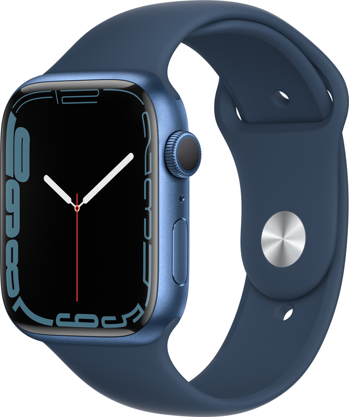 Apple Watch S7 GPS 45 mm alum. azul