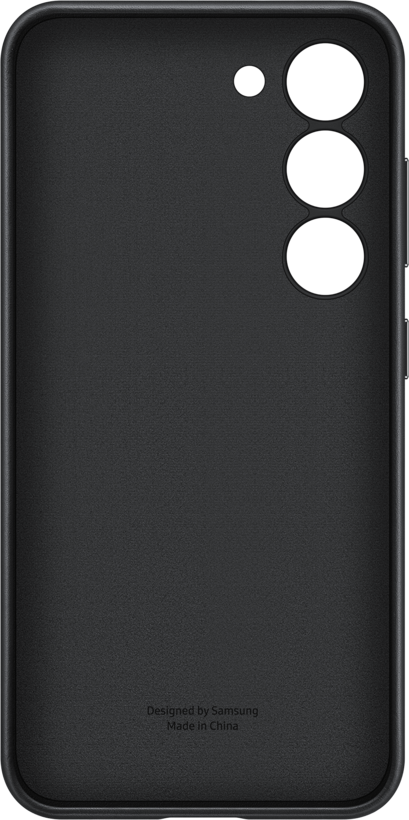 Samsung Galaxy S23 Leather Case Bl.