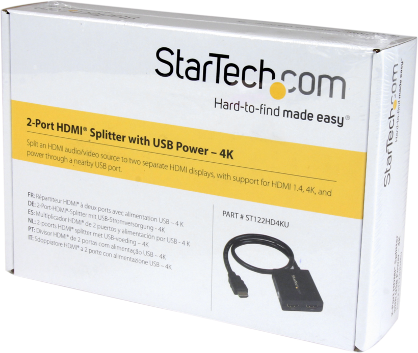StarTech HDMI elosztó 1:2 4K