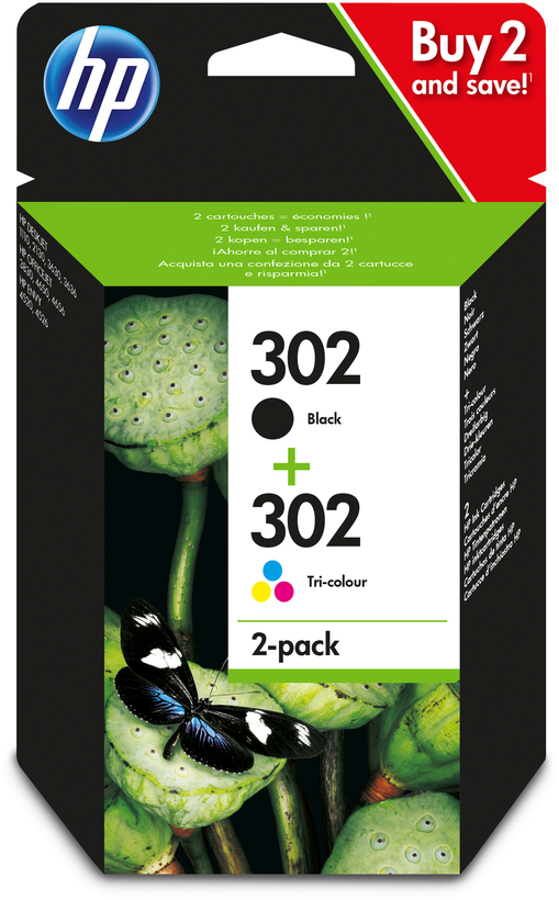 HP 302 Tinte Multipack
