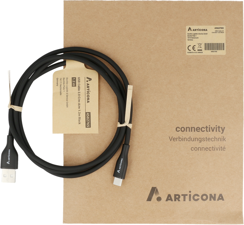 ARTICONA USB Typ C - A Kabel 1,2 m