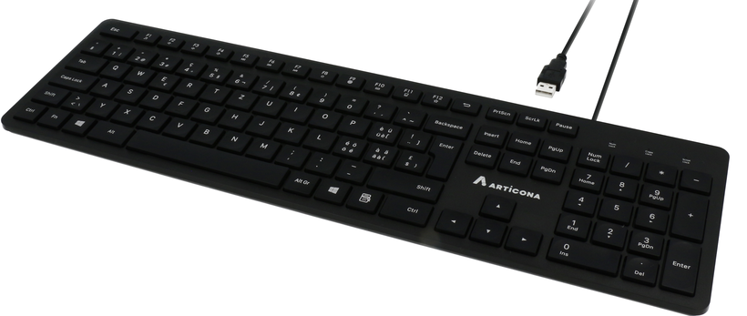 ARTICONA wired Multimedia Tastatur