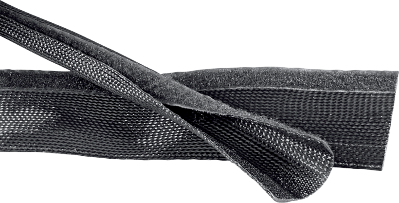 Gewebeschlauch EasyFlexwrap 1,8m schwarz